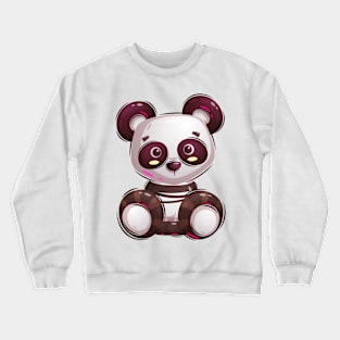 Cute Cartoon girl Panda Crewneck Sweatshirt